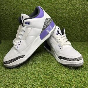 Air Jordan 3 Retro 'Dark Iris' 2022 Size 13 CT8532-105